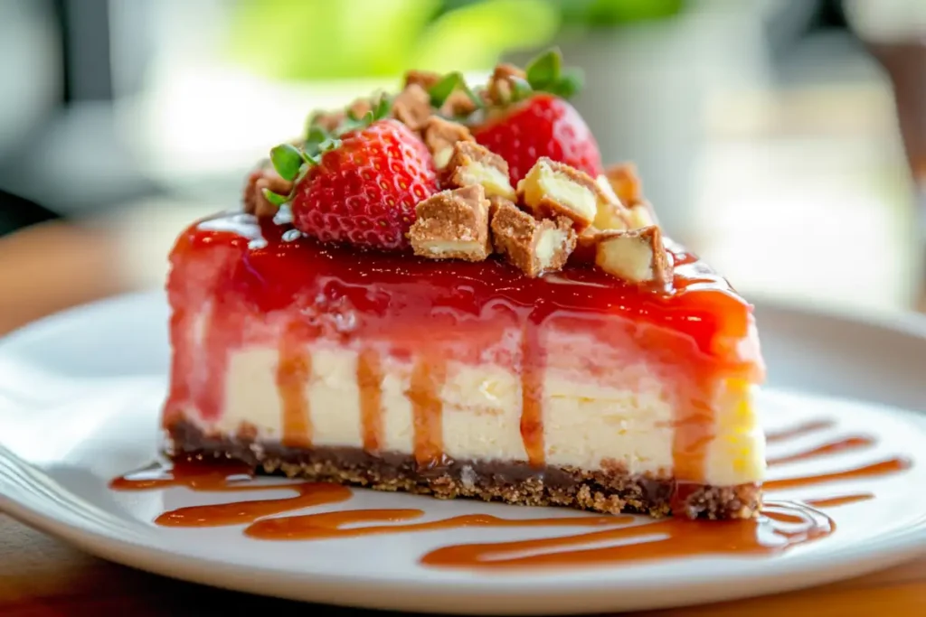 Slice of Strawberry Cheesecake Snickers